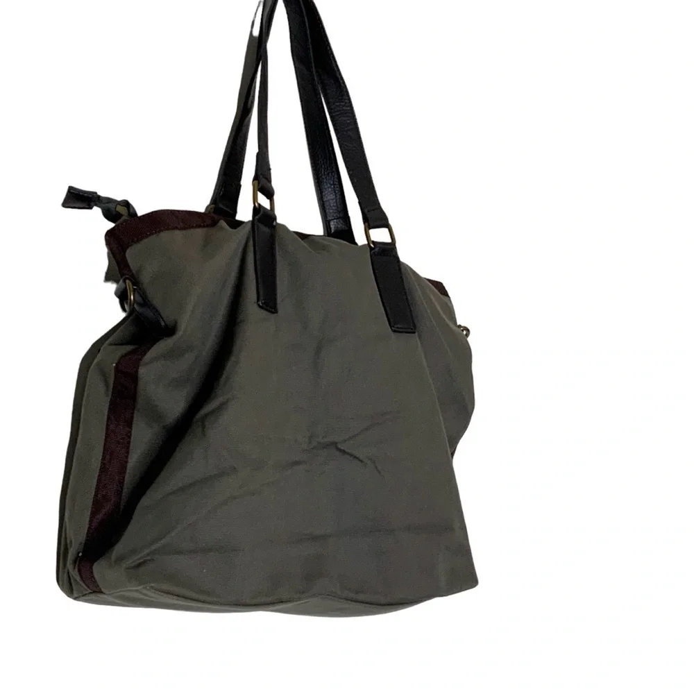 Forever 21 grey/brown utility bag. NWT